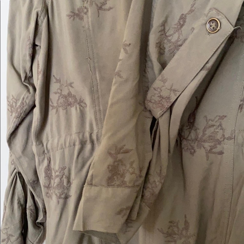 KNOX ROSE, Army Green Embroidered Jacket - Picture 7 of 8